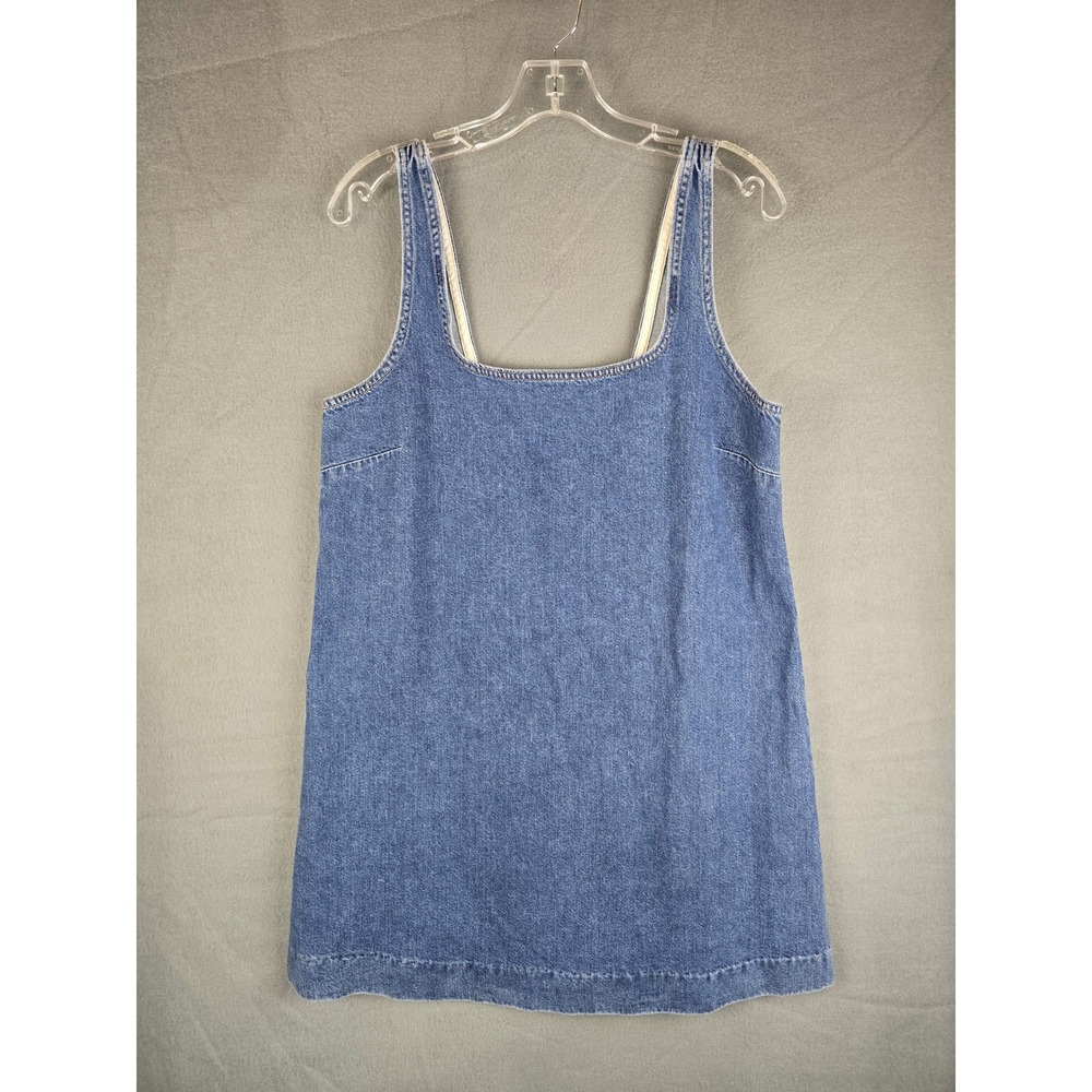 Citizens of Humanity Denim Dress Women Medium Blue Shift Mini Eco-Indigo USA
